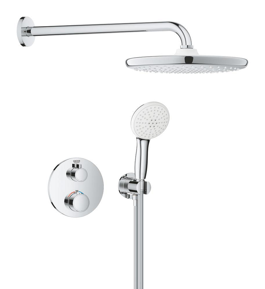 1039960000 - Grohtherm Concealed shower system with Tempesta 250 image