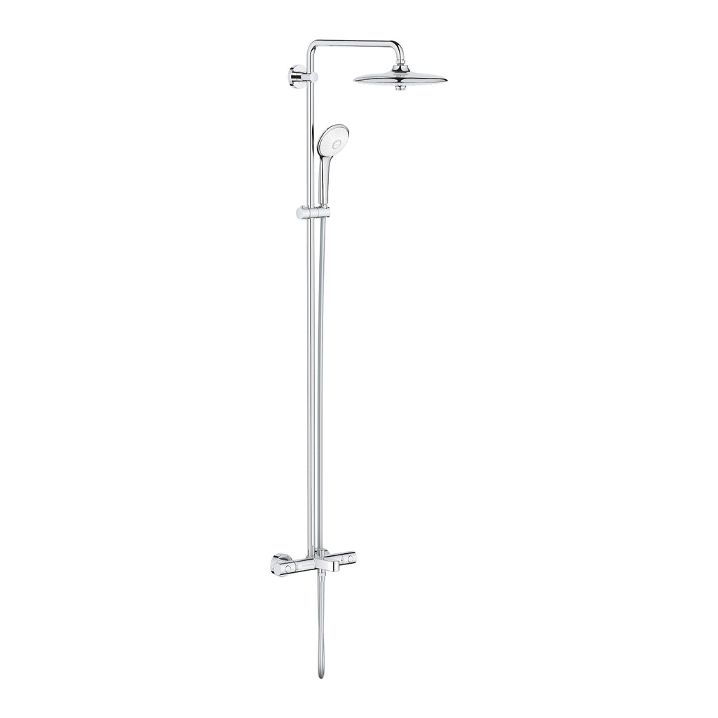 27475002 - Euphoria System 260 Shower system with bath thermostat for wall mounting image
