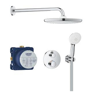 34872000 - Grohtherm Concealed shower system with Tempesta 250 image