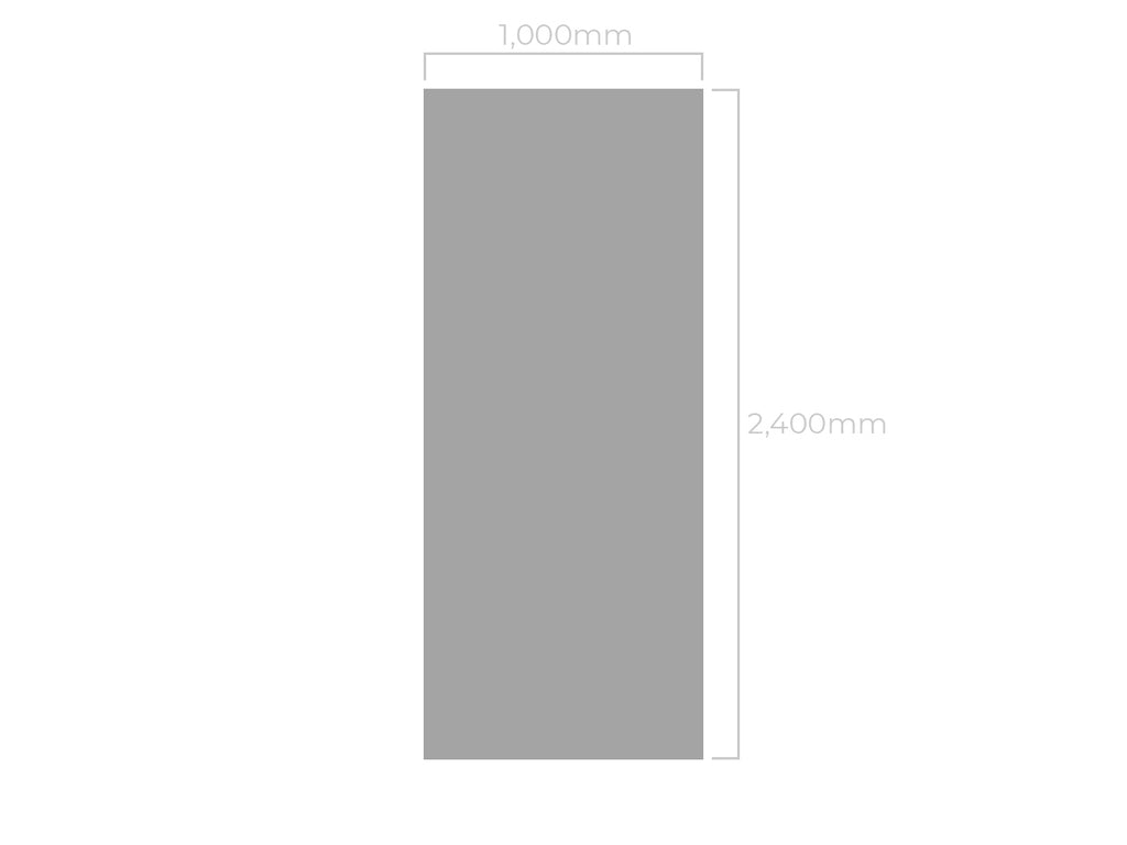 4010042015 - Neptune 1000mm x 2400mm Heavy Duty Super Matt Panel - Matt Bronze Carrara Marble image