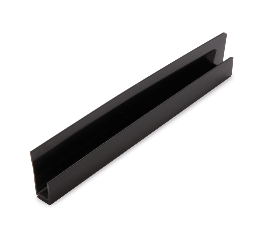 4010060385 - Neptune 2700mm x 30mm x 12mm PVC Trim (Suits All Panels) - 2 Part Edge Trim - Black image