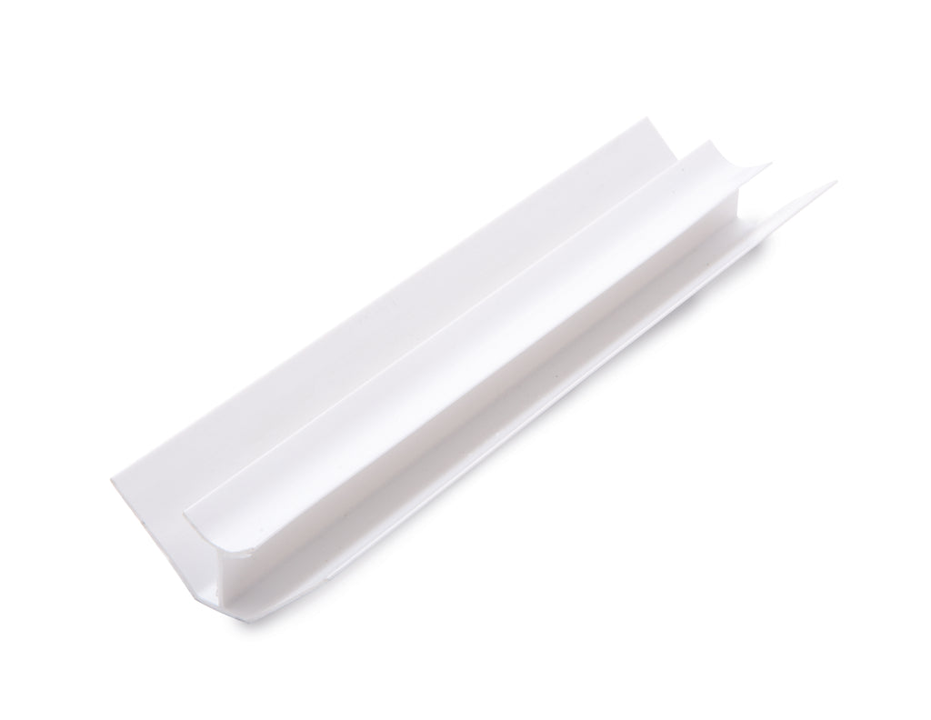 4010060455 - Neptune 2700mm x 42mm x 10mm PVC Trim for 10mm Panels - Internal Corner Trim - White image