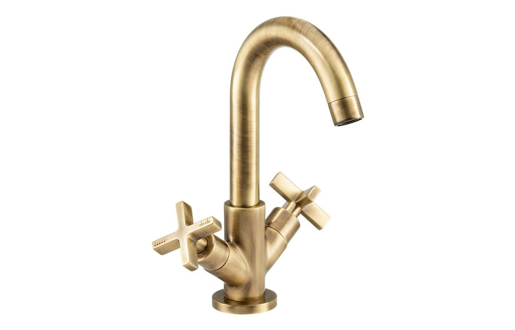 AB2726 - Abode Serenitie Basin Mixer - Antique Brass image