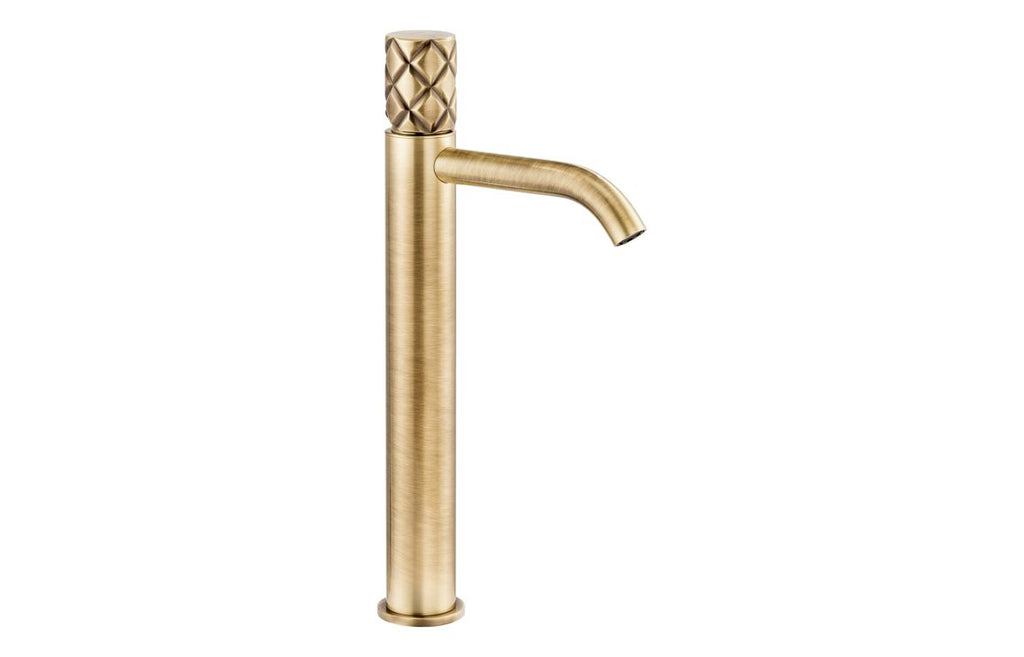 AB2745 - Abode Kite Tall Basin Mixer - Antique Brass image