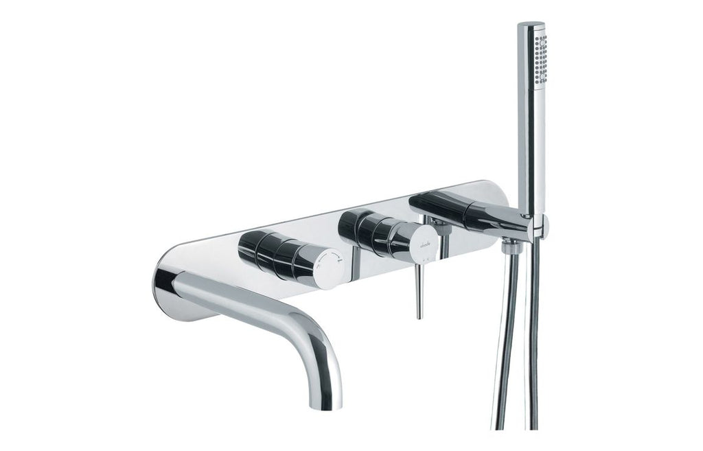 AB4044 - Abode Chao Wall Mounted Bath Shower Mixer - Chrome image