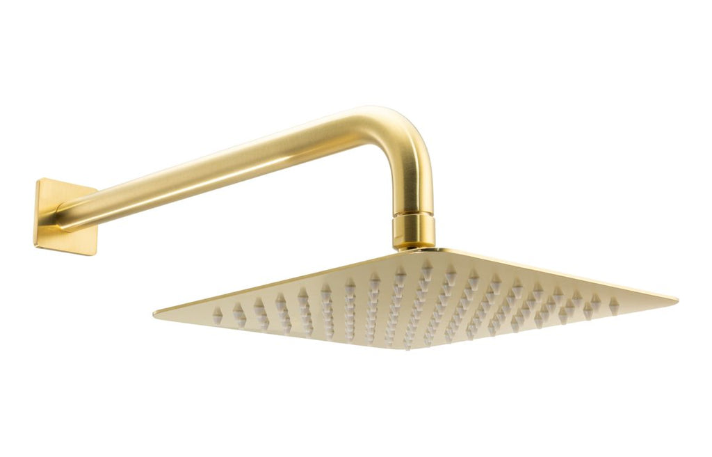 AB4702 - Abode Uno 200x200mm Shower Head - Brushed Brass image