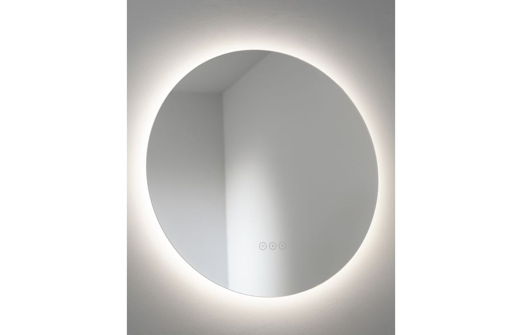 ABM1040 - Abode Aruna 600mm Frameless Round LED Mirror image