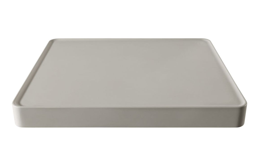 ABS1002 - Abode Tableau 600mm Basin Shelf & Brackets - Pebble Grey image