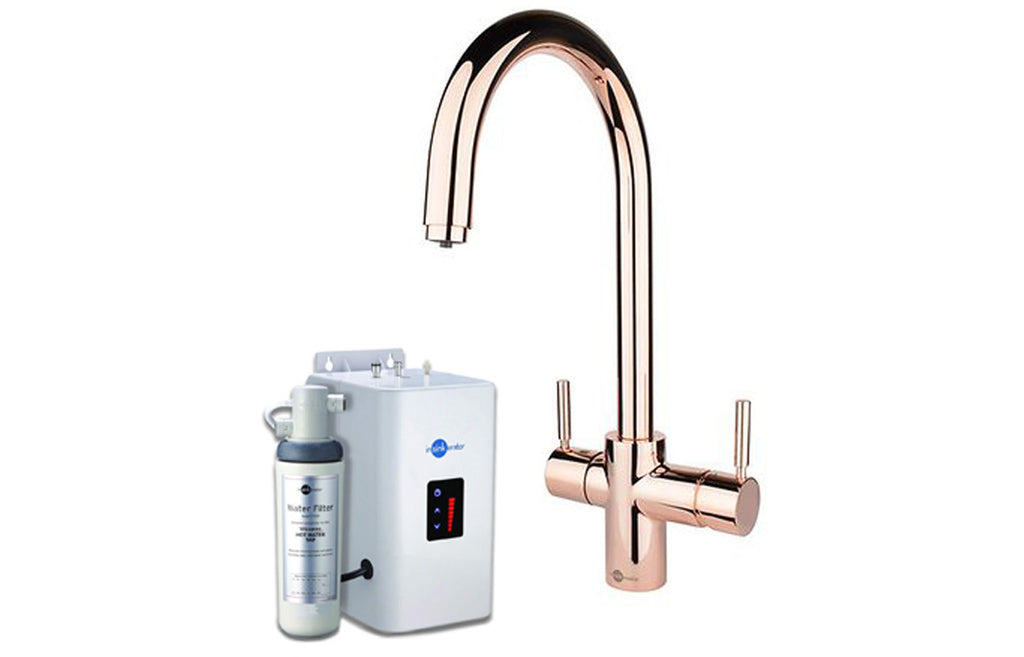 AIS313 - InSinkErator 3N1 J Shape Tap  Neo Tank & Filter Pack - Rose Gold image