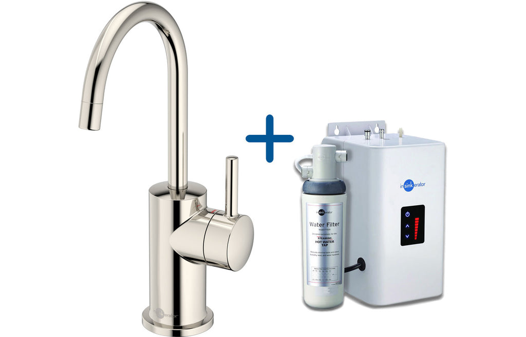 AIS411 - InSinkErator FH3010 Hot Water Tap & Neo Tank - Polished Nickel image