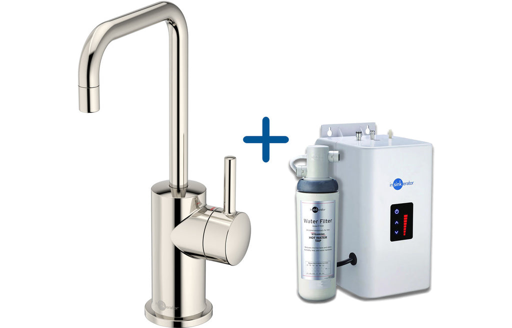 AIS419 - InSinkErator FH3020 Hot Water Tap & Neo Tank - Polished Nickel image