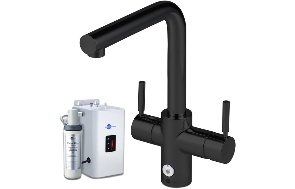 AIS803 - InSinkErator 4N1 L Shape Tap  Neo Tank & Filter Pack - Velvet Black image