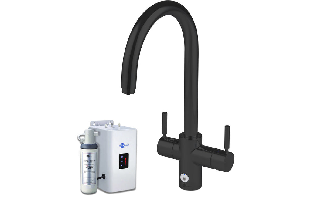 AIS833 - InSinkErator 4N1 J Shape Tap Neo Tank & Filter Pack - Velvet Black image