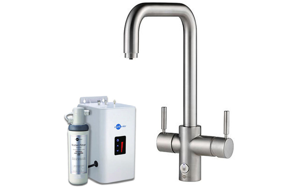 AIS862 - InSinkErator 4N1 U Shape Tap  Neo Tank & Filter Pack - Brushed Steel image