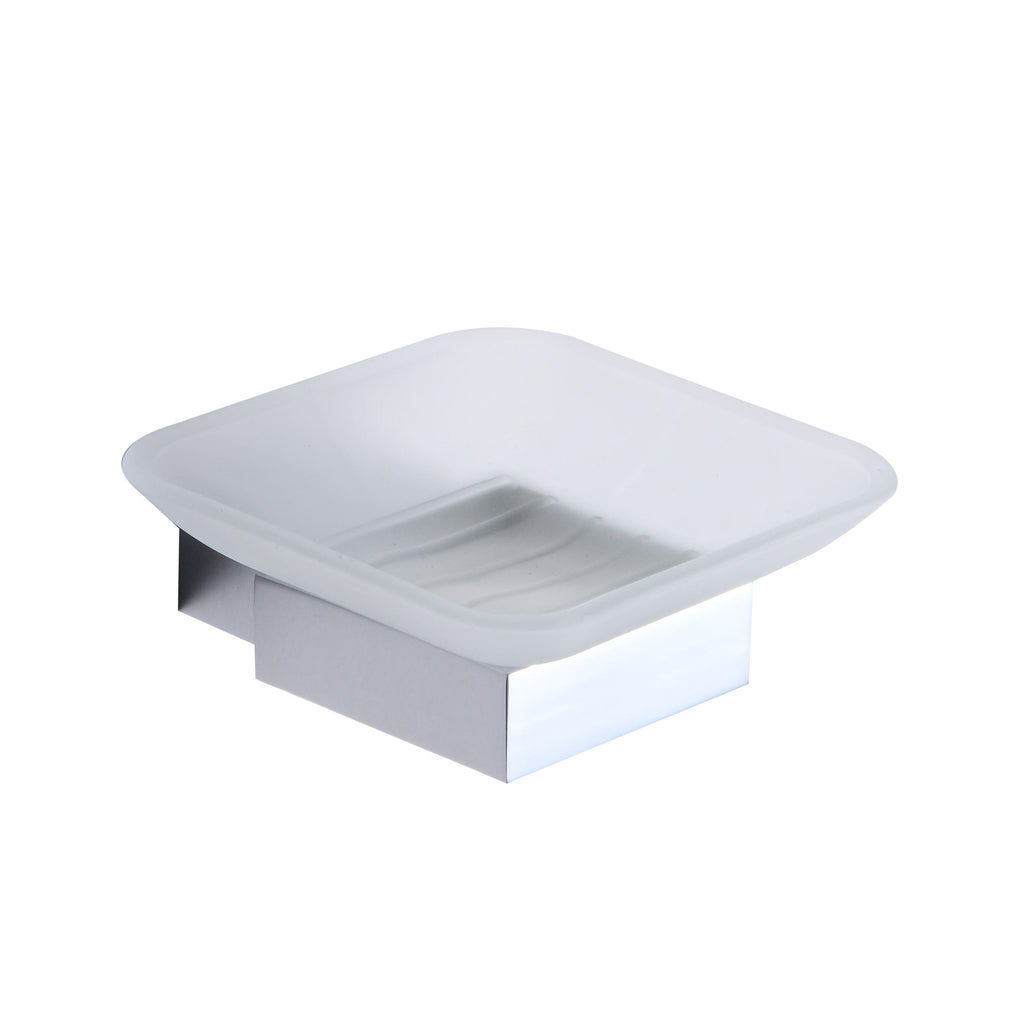FR-235 - Forge Collection Wall Mounted Soap Dish Holder - Chrome image