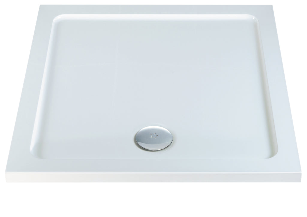 ASSBU - MX Trays Elements 800mm x 800mm ABS Stone Shower Tray - Anti-Slip image