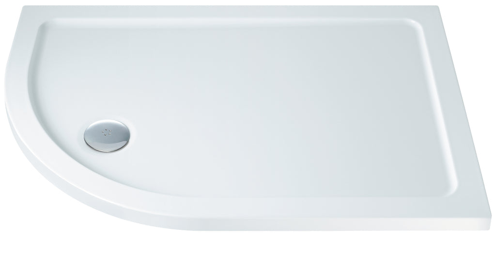 ASTO1 - MX Trays Elements 1000mm x 760mm Offset Quadrant L/H 550 Radius Shower Tray image