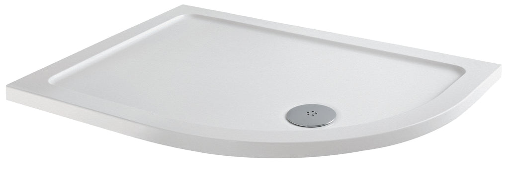 ASTQX - MX Trays Elements 1100mm x 800mm Offset Quadrant R/H 550 Radius Shower Tray - Anti-Slip image