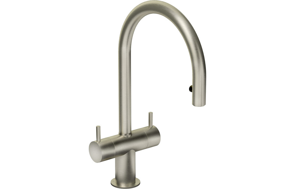 AT1206 - Abode Hesta Mixer Tap w/Pull Out - Brushed Nickel image