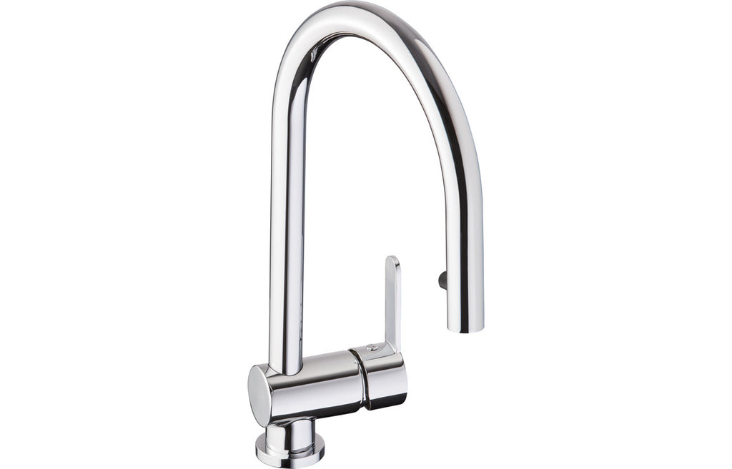AT1240 - Abode Czar Single Lever Mixer Tap w/Pull Out - Chrome image