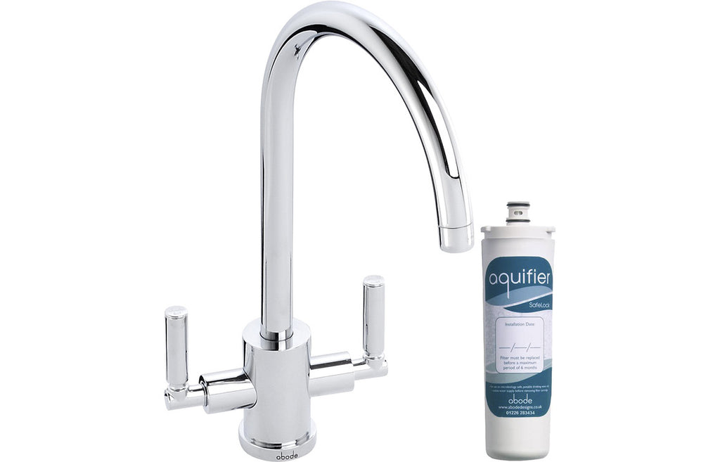 AT2003 - Abode Atlas Monobloc Aquifier Mixer Tap - Chrome image