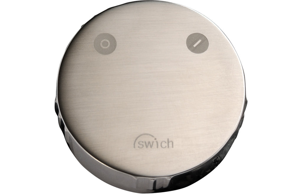 AT2055 - Abode Swich Diverter Valve - Round Handle w/High Resin Filter - Brushed Nickel image