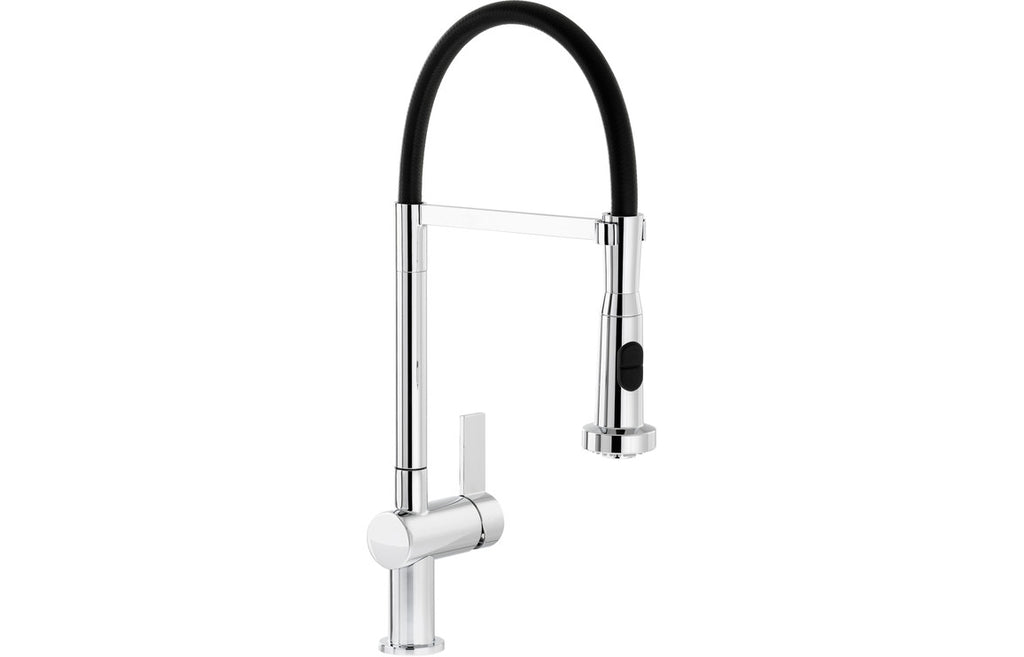AT2074 - Abode Ophelia Semi Professional Mixer Tap w/Pull Out - Chrome image