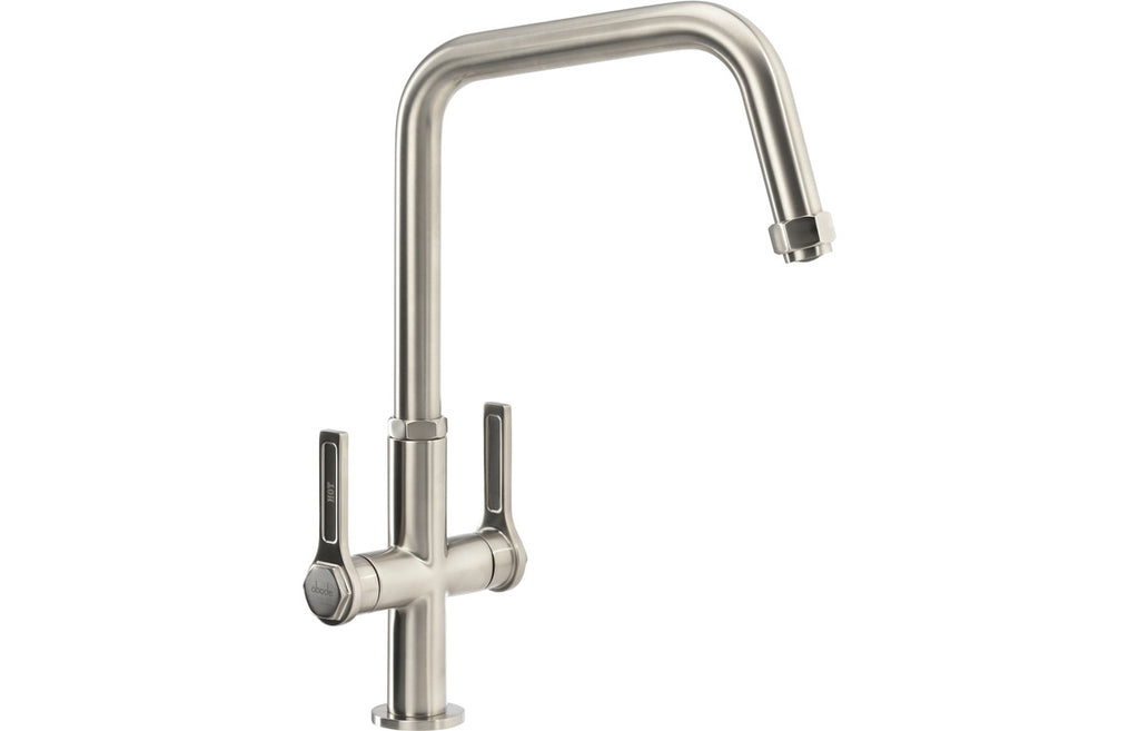 AT2091 - Abode Hex Monobloc Mixer Tap - Brushed Nickel image