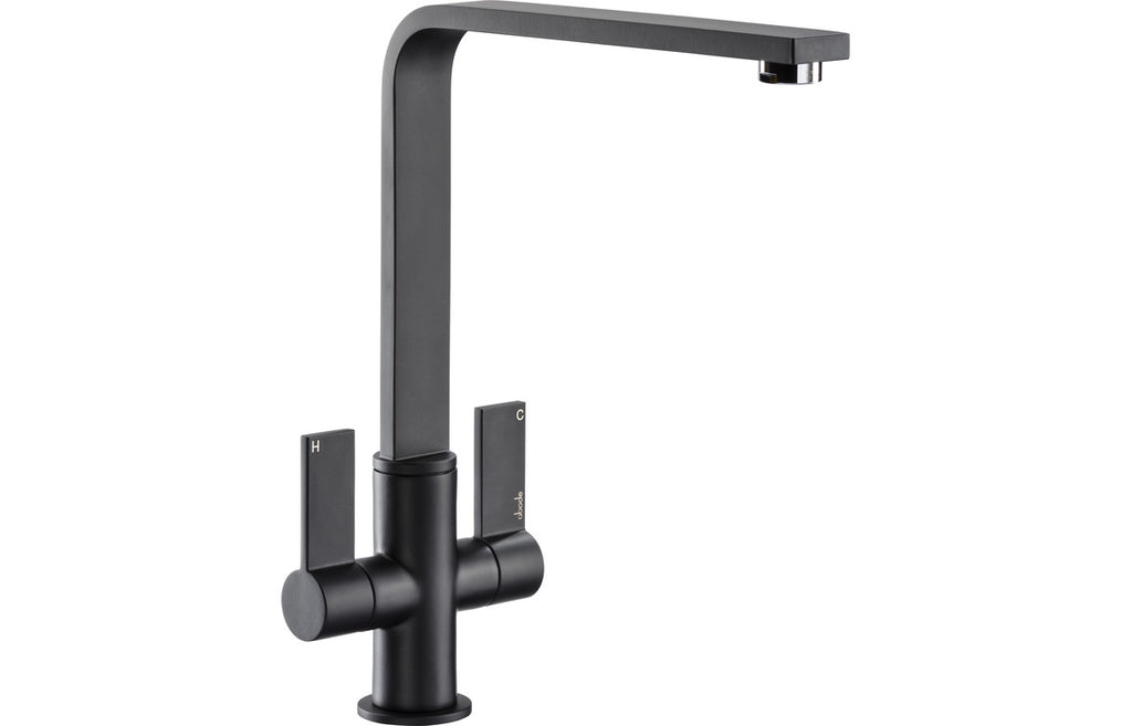 AT2105 - Abode Quantic Monobloc Mixer Tap - Matt Black image