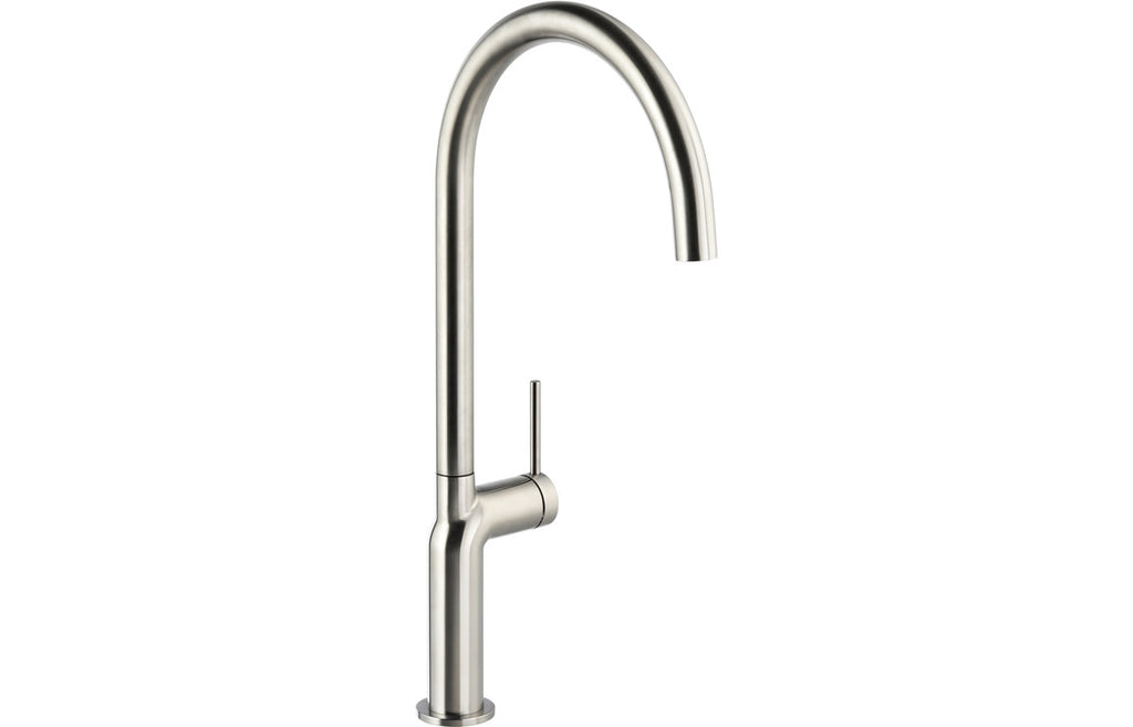 AT2127 - Abode Tubist Single Lever Mixer Tap - Brushed Nickel image