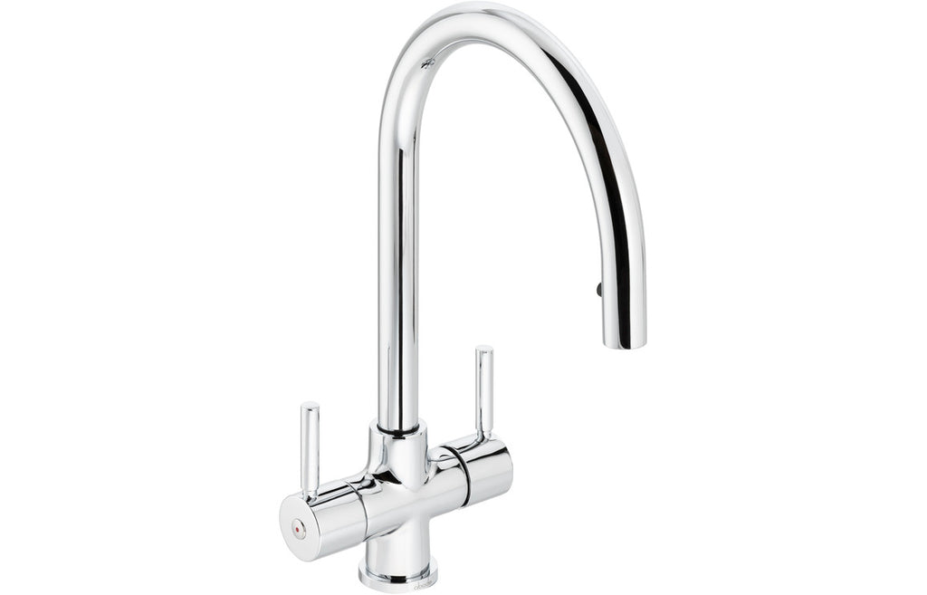 AT2164 - Abode Zest Monobloc Pull-Out Mixer Tap - Chrome image