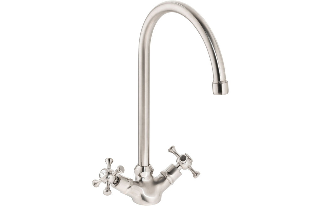 AT2171 - Abode Burford Monobloc Mixer Tap - Brushed Nickel image