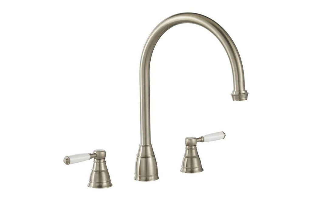 AT2227 - Abode Oxbury 3 Part Mixer Tap - Brushed Nickel image