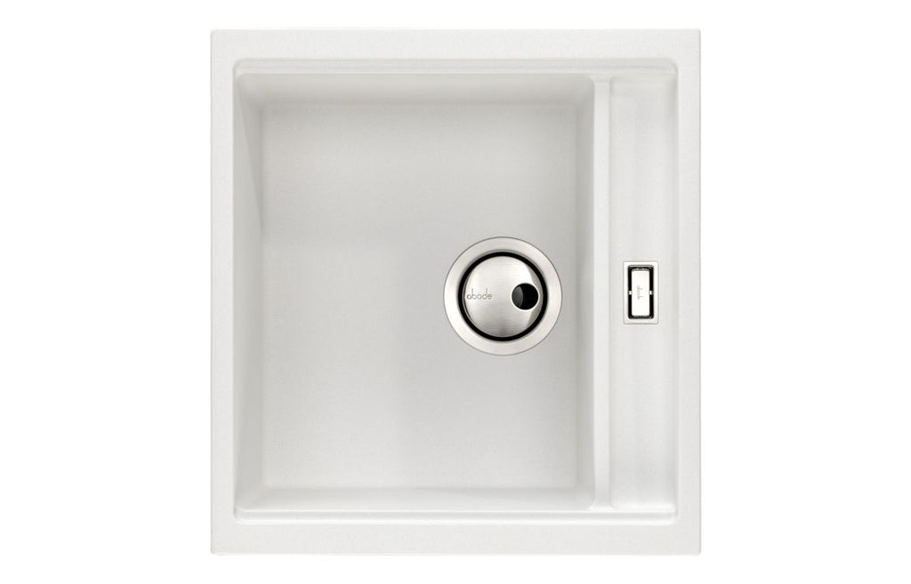 AW3170 - Abode Syncronist Compact 1.25B Inset/Undermount Sink - White image