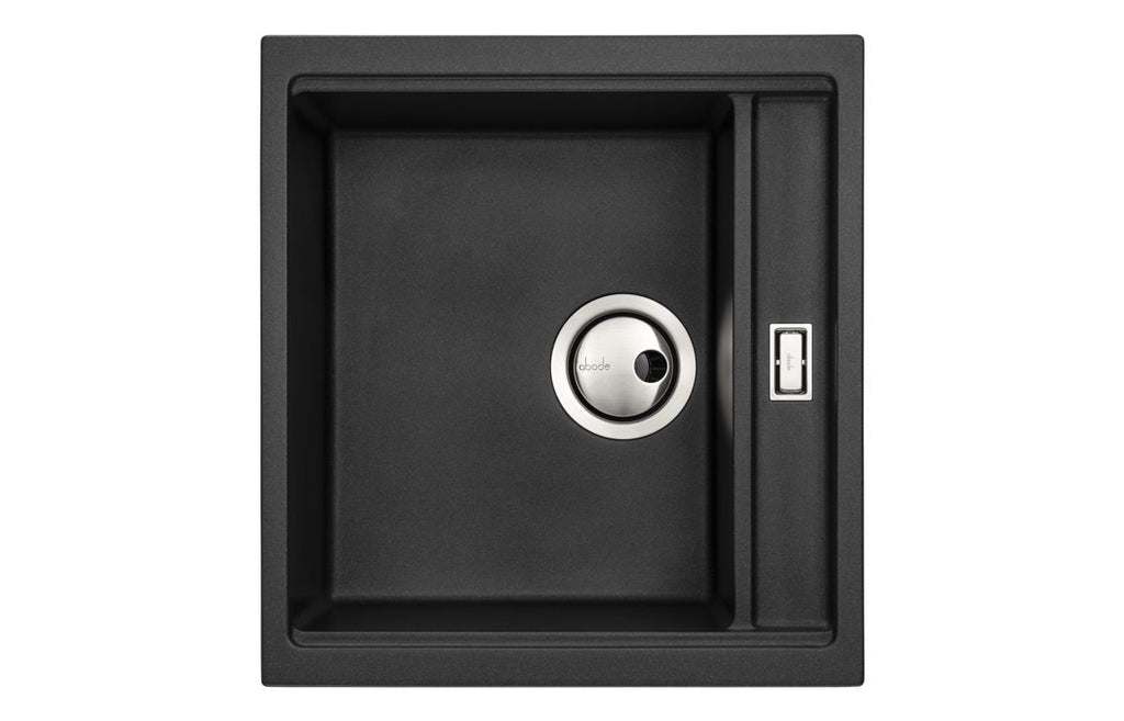 AW3172 - Abode Syncronist Compact 1.25B Inset/Undermount Sink - Metallic Black image