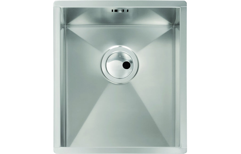 AW5008 - Abode Matrix R0 340mm Square 1B Undermount Sink - St/Steel image