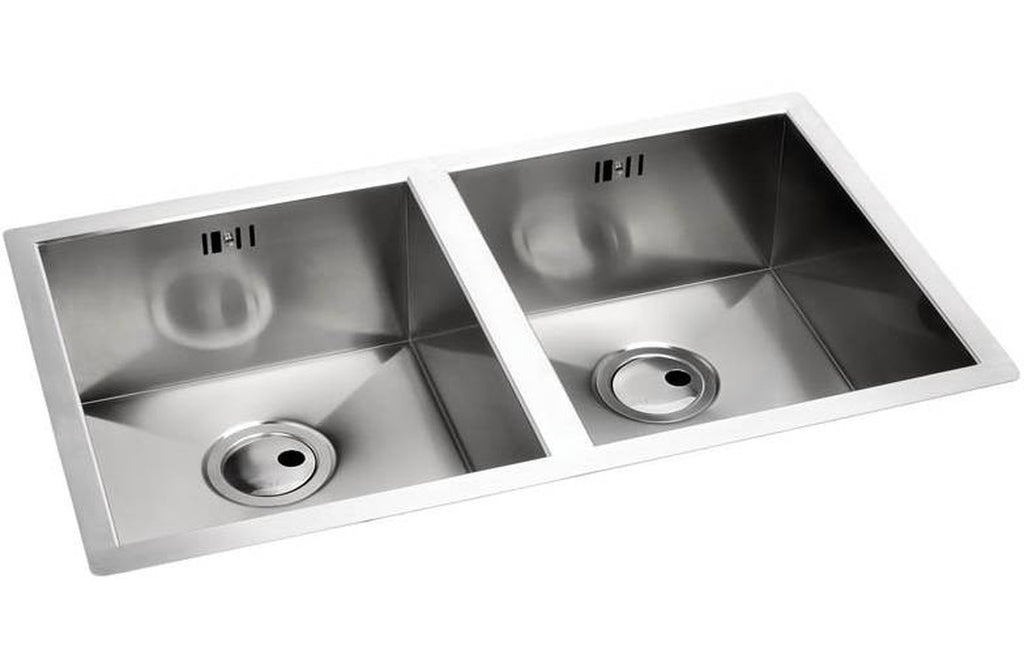 AW50122 - Abode Matrix R0 2B Undermount Sink - Brushed Steel image