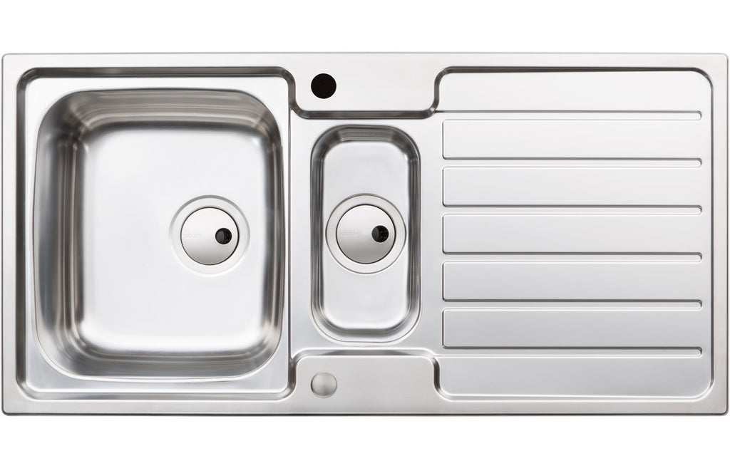 AW5113 - Abode Neron 1.5B & Drainer Inset Sink - St/Steel image