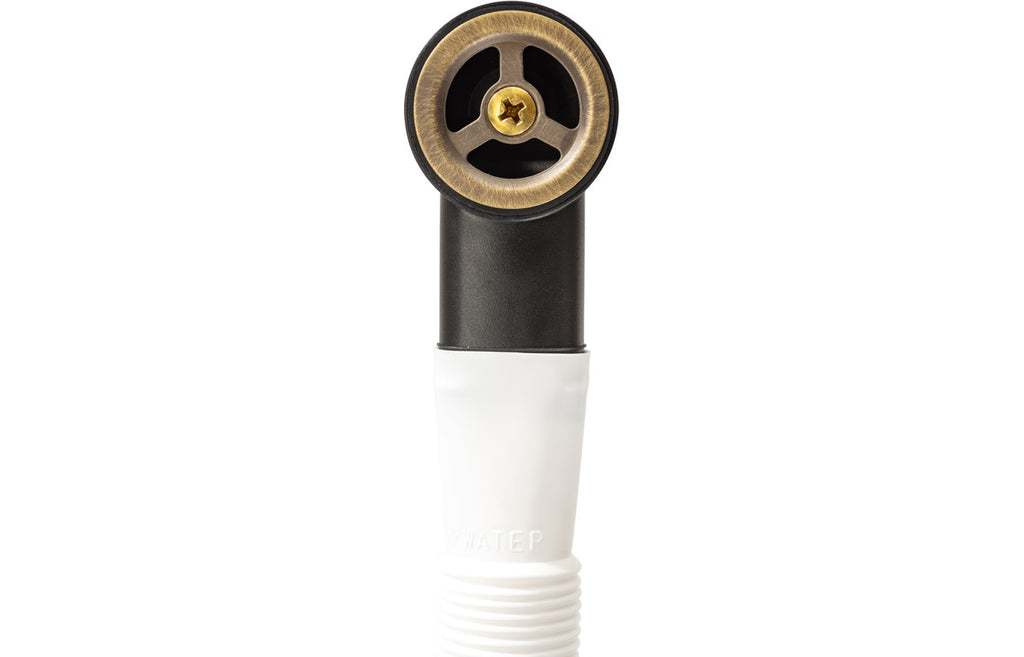 AX1139 - Abode Round Overflow Pipework - Antique Brass image