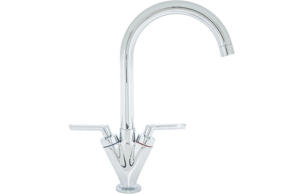BPR1057 - Prima V Shape Dual Lever Mixer Tap - Chrome image