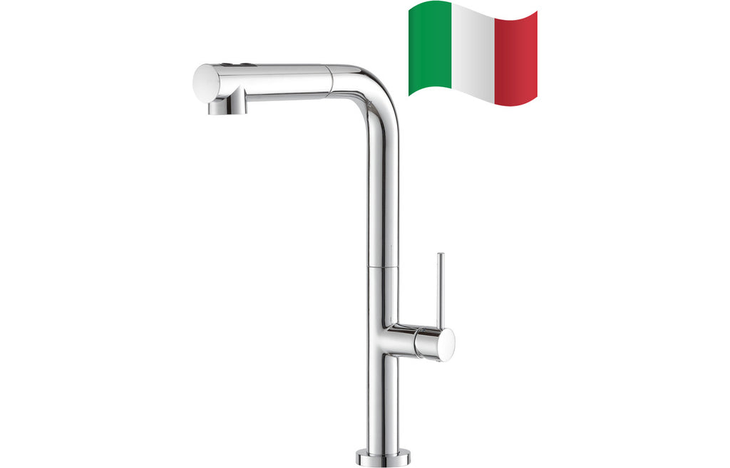 BPR552 - Prima+ Mosa Single Lever L-Shaped Tall Mixer Tap - Chrome image
