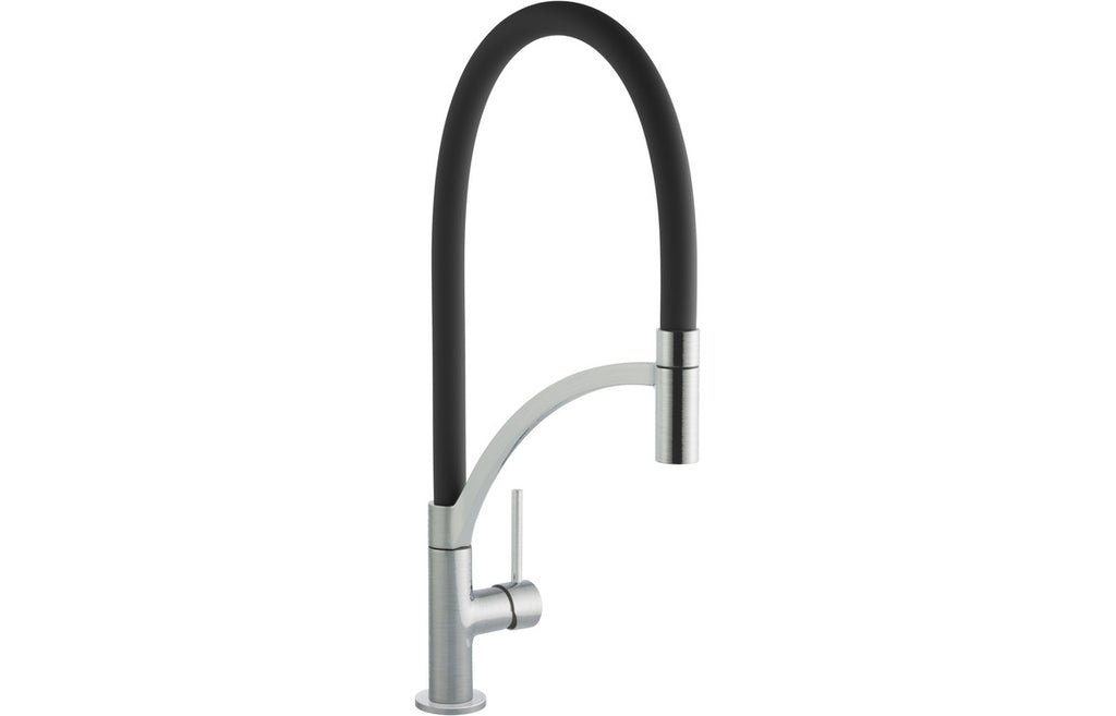 BPR710 - Prima+ Swan Neck Single Lever Mixer Tap w/Pull Out - Black image