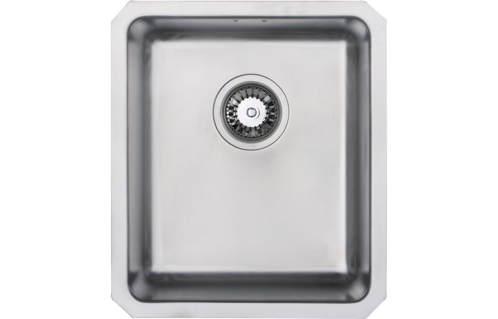 CPR046 - Prima+ Compact 1.0B R25 Undermount Sink - St/Steel image