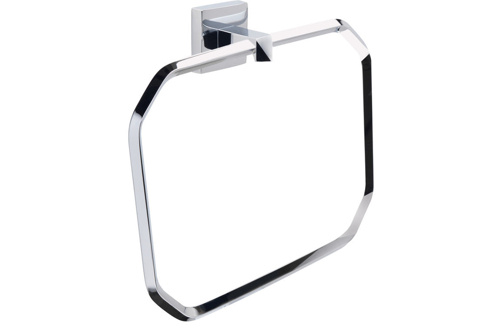 HOTT101669 - Vecci Towel Ring - Chrome image