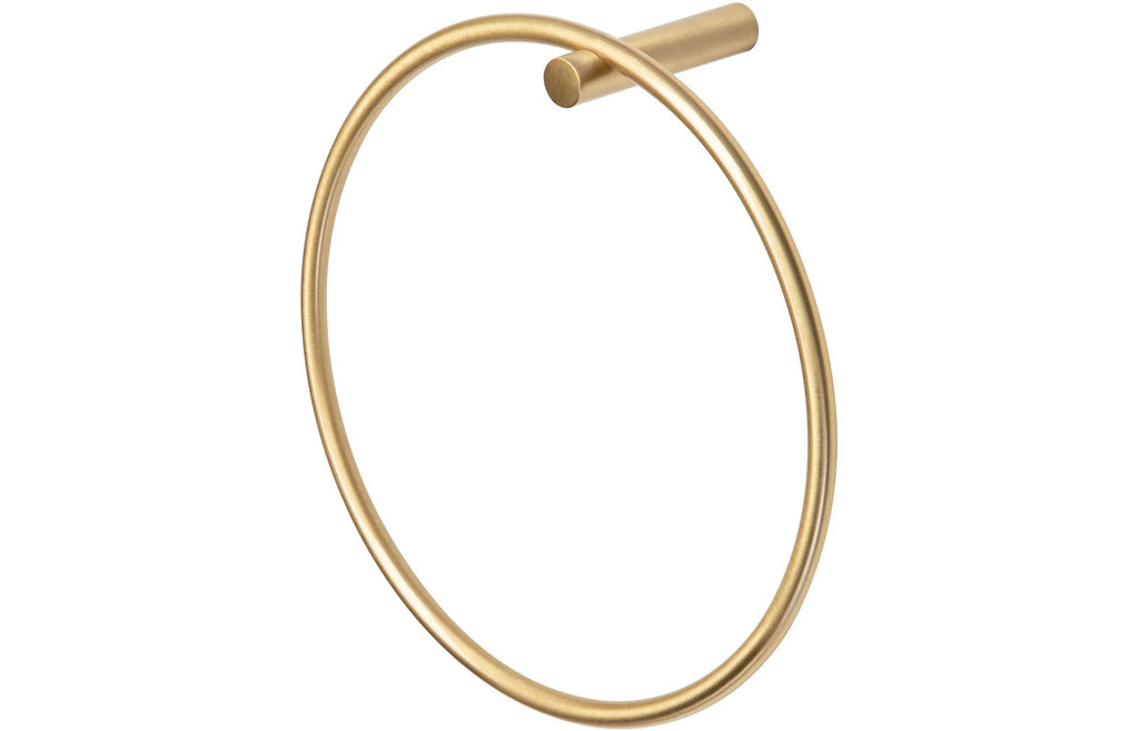 HOTT105480 - Tornalo Towel Ring - Brushed Brass image