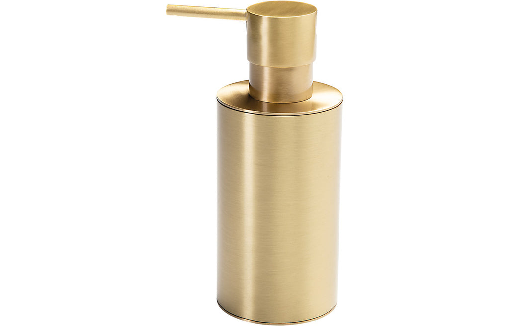 HOTT105482 - Tornalo Wall Mounted Soap Dispenser - Brushed Brass image