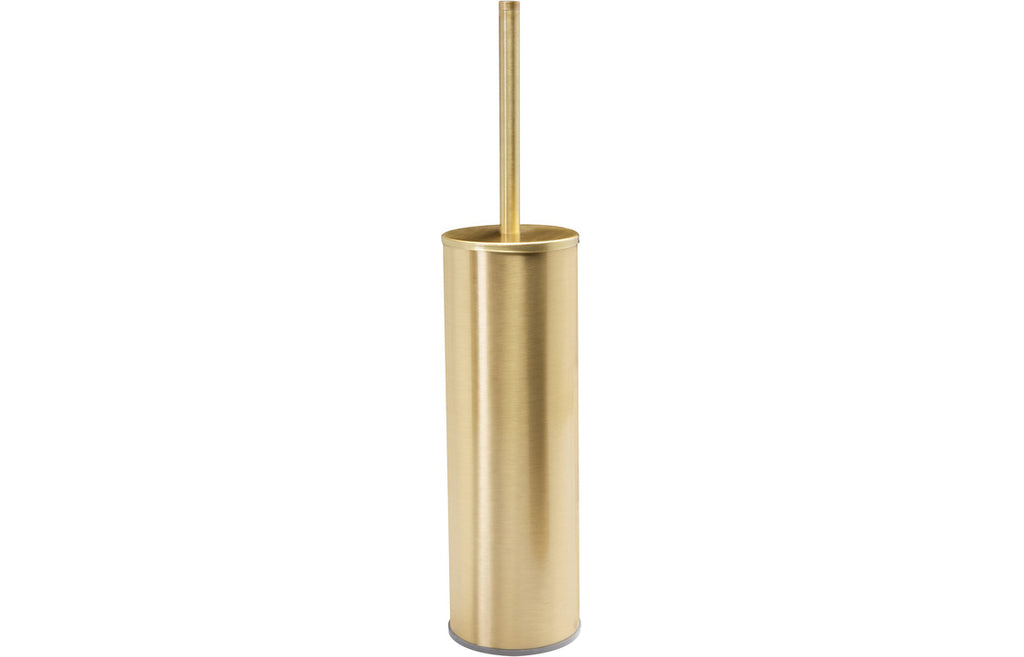 HOTT105485 - Tornalo Wall Mounted Toilet Brush Holder - Brushed Brass image