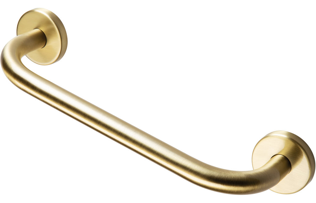 HOTT105494 - Straight 35cm Grab Rail - Brushed Brass image