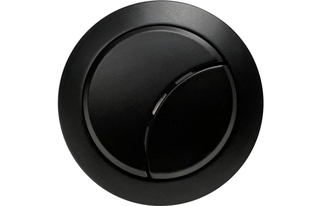 HOTT106326 - Dual Push Button Cover (Rod) - Matt Black image