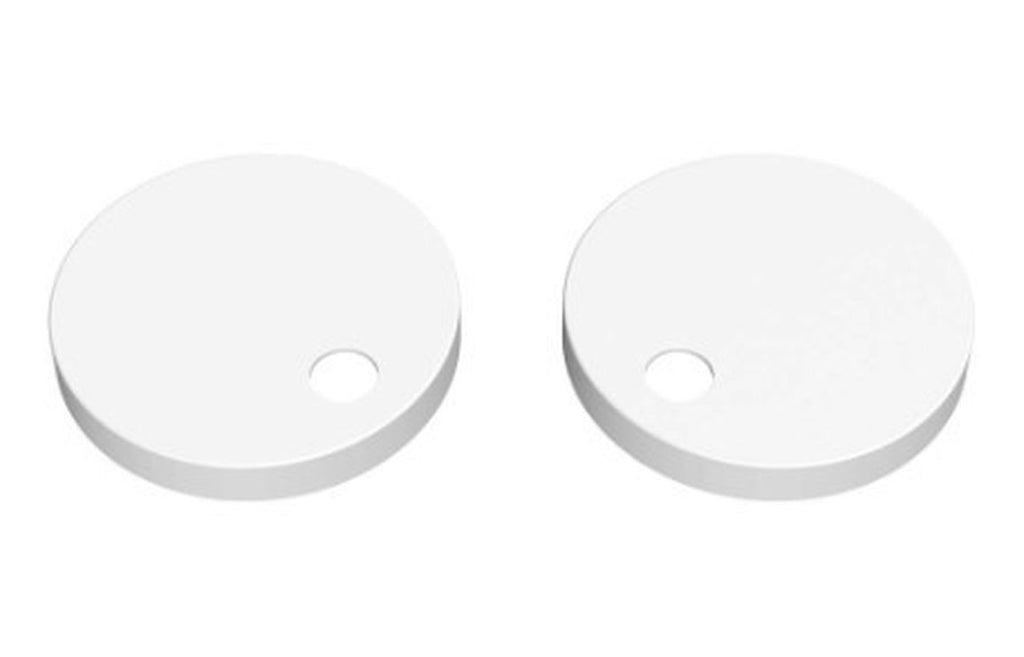 HOTT106335 - Toilet Seat Cover Caps - White image